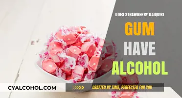 Strawberry Daiquiri Gum: Alcohol-Free or Boozy Treat?