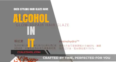 Does Hair Glaze Contain Alcohol? Uncovering Styling Product Ingredients