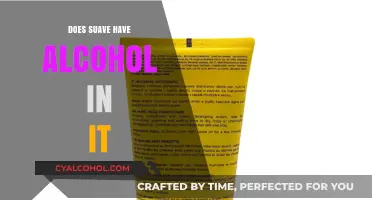 Does Suave Contain Alcohol? Uncovering Ingredients in Your Hair Care