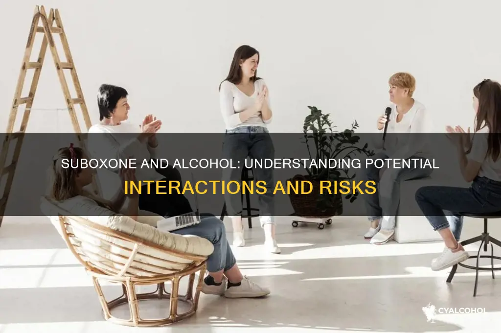 does suboxone interact with alcohol