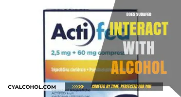 Sudafed and Alcohol: Understanding Potential Interactions and Risks