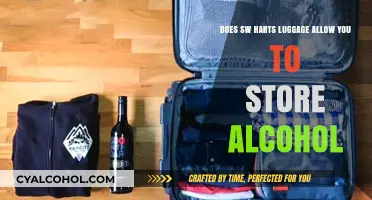 SW Hart Luggage: Alcohol Storage Allowed?