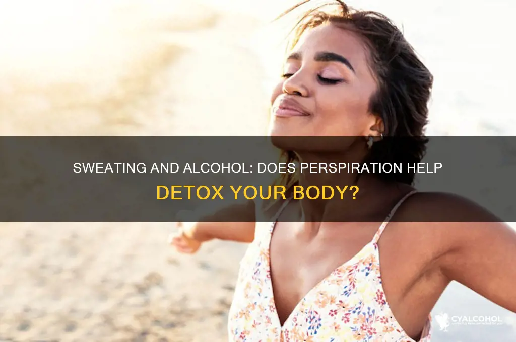 does sweating burn alcohol