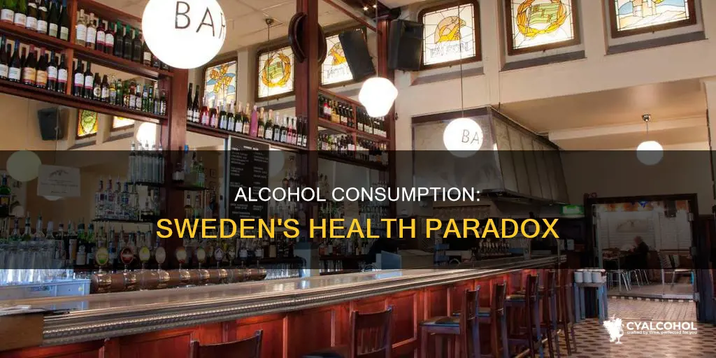 does sweden experience more health problems due to alcohol intake