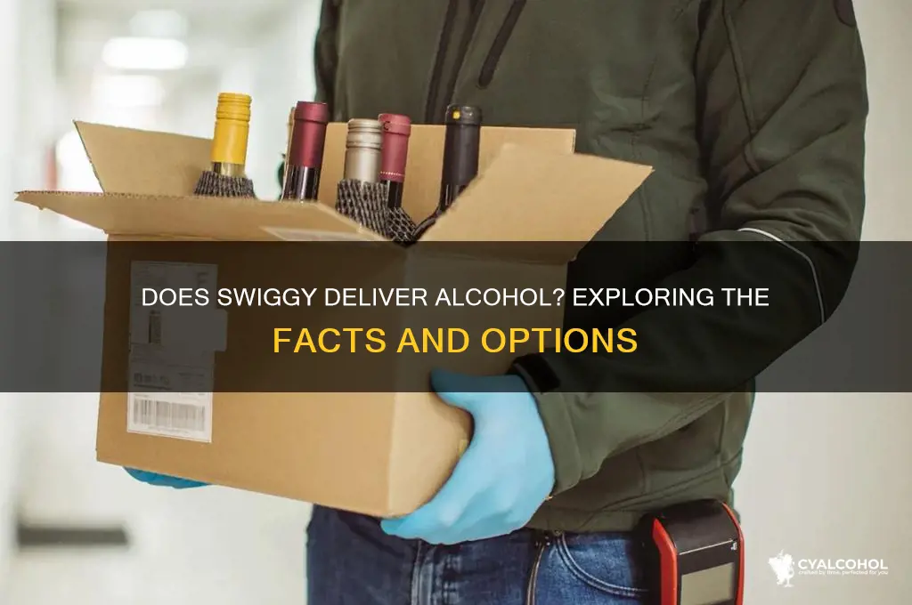 does swiggy deliver alcohol