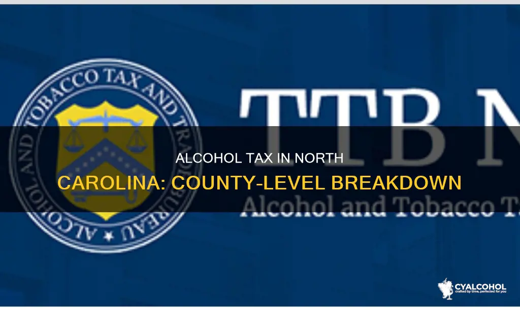 does tax on alcohol vary by county in nc