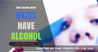 Thayers Witch Hazel Alcohol Content: What You Need to Know