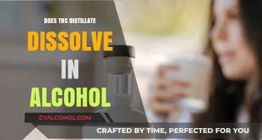 Does THC Distillate Dissolve in Alcohol? A Comprehensive Guide