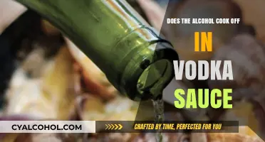 Does Alcohol in Vodka Sauce Cook Off? The Truth Revealed