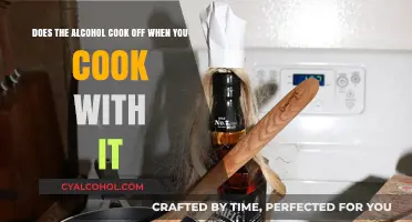 Cooking with Alcohol: Does it Evaporate?