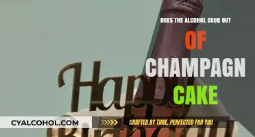 Does Alcohol Cook Out of Champagne Cake? The Truth Revealed
