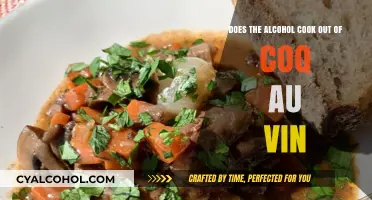 The Secret to Cooking with Wine: Alcohol Retention in Coq au Vin