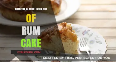 Does Alcohol Evaporate in Rum Cake? Baking Myths Debunked
