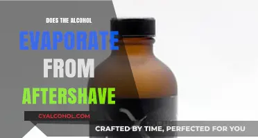 Does Alcohol in Aftershave Evaporate? The Truth Revealed