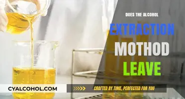 Does Alcohol Extraction Leave Residue or Impurities in Products?