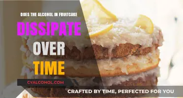 Does Fruitcake's Alcohol Content Fade Over Time? A Detailed Analysis