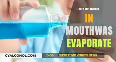 Does Mouthwash Alcohol Evaporate? Understanding Its Fate in Your Routine
