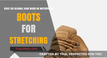 Alcohol Soak: Stretching Waterproof Boots?