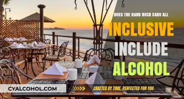 Hard Rock Cabo: Alcohol and All-Inclusive?