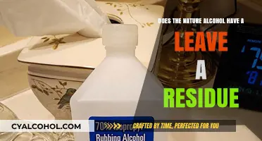 Alcohol Residue: Does Nature Leave Marks?
