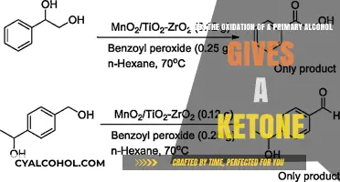 Primary Alcohol Oxidation: Ketone Formation