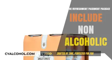 Does the Refreshment Package Include Non-Alcoholic Options?
