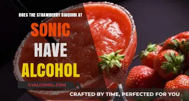 Sonic's Strawberry Daiquiri: Alcohol-Free or Boozy Treat?