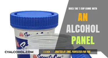 T-Cup Alcohol Panel: What's Included?