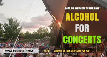 Whitaker Center Concerts: Alcohol Availability and Event Experience Guide