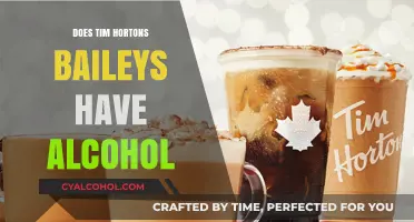 Tim Hortons Baileys: Alcohol Content Explained in Detail