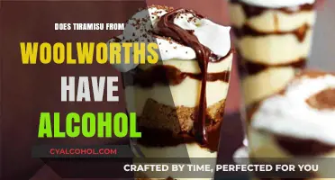 Woolworths Tiramisu: Alcohol Content Explained for Dessert Lovers