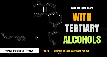 Tolsylate and Tertiary Alcohols: Exploring Potential Chemical Reactions