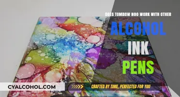 Mixing Alcohol Ink Pens: Tombow N00 and Its Compatibility