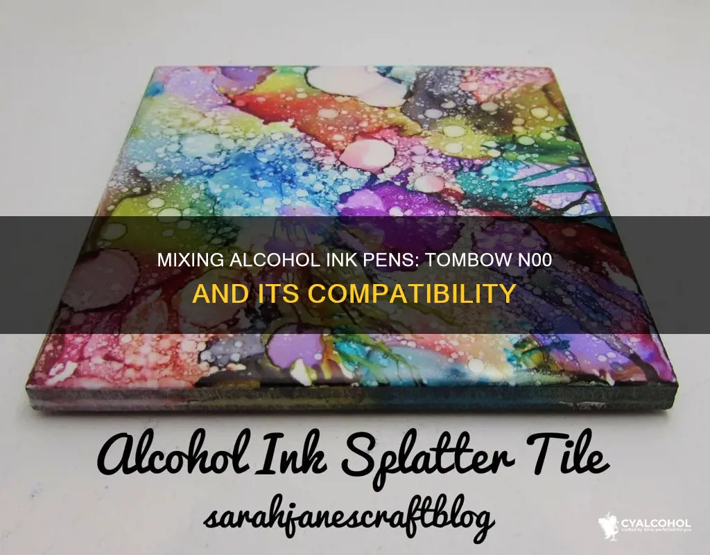 does tombow n00 work with other alcohol ink pens