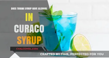 Does Torani's Curacao Syrup Contain Alcohol? The Truth Revealed