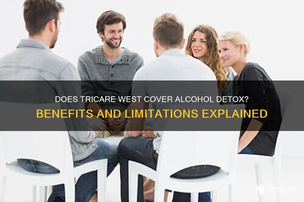 does tricare west cover alcohol detox