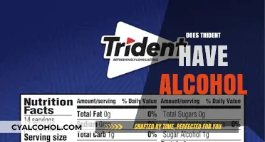 Does Trident Gum Contain Alcohol? Unraveling the Ingredients Mystery