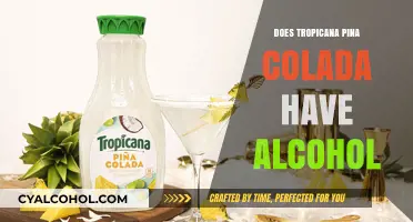Tropicana Pina Colada: Alcohol Content Explained and Clarified