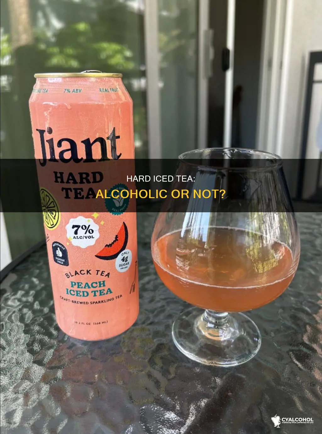 does twisted hard iced tea have alcohol in it