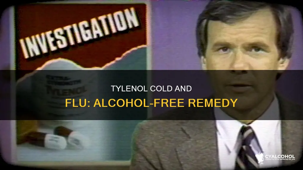 does tylenol cold and flu have alcohol in it