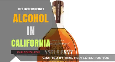 Can You Order Alcohol on UberEats in California? Find Out Here