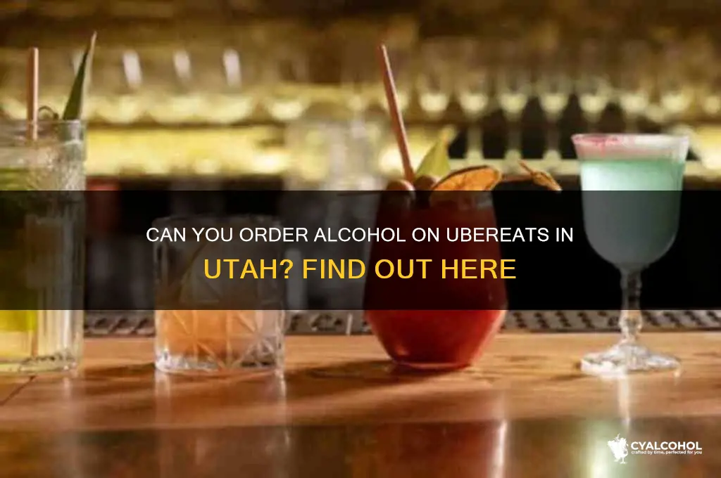 does ubereats deliver alcohol in utah