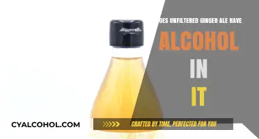 Unfiltered Ginger Ale and Alcohol: What You Need to Know