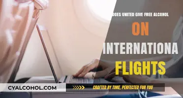 Does United Airlines Offer Complimentary Alcohol on International Flights?