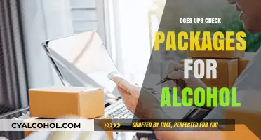 Does UPS Inspect Packages for Alcohol? Shipping Rules Explained