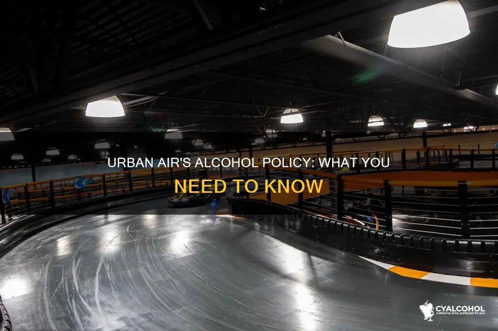 does urban air have alcohol