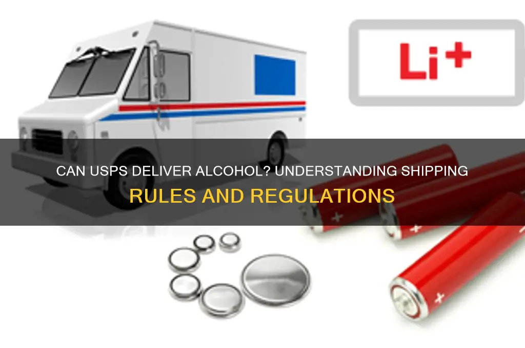 does usps deliver alcohol