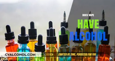Does Vape Contain Alcohol? Unraveling the Ingredients in E-Liquids
