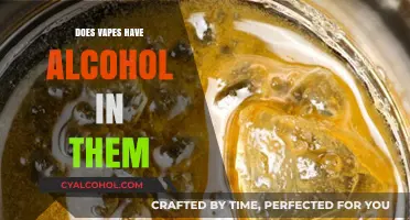 Do Vapes Contain Alcohol? Unraveling the Ingredients in E-Liquids