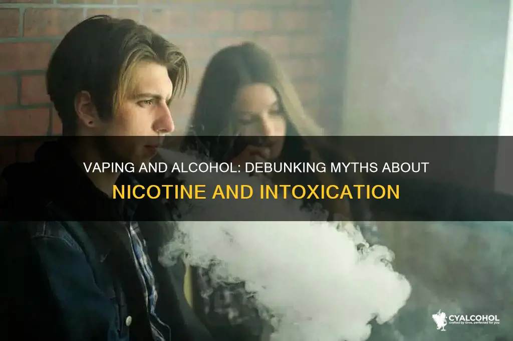 does vaping give you any alcohol
